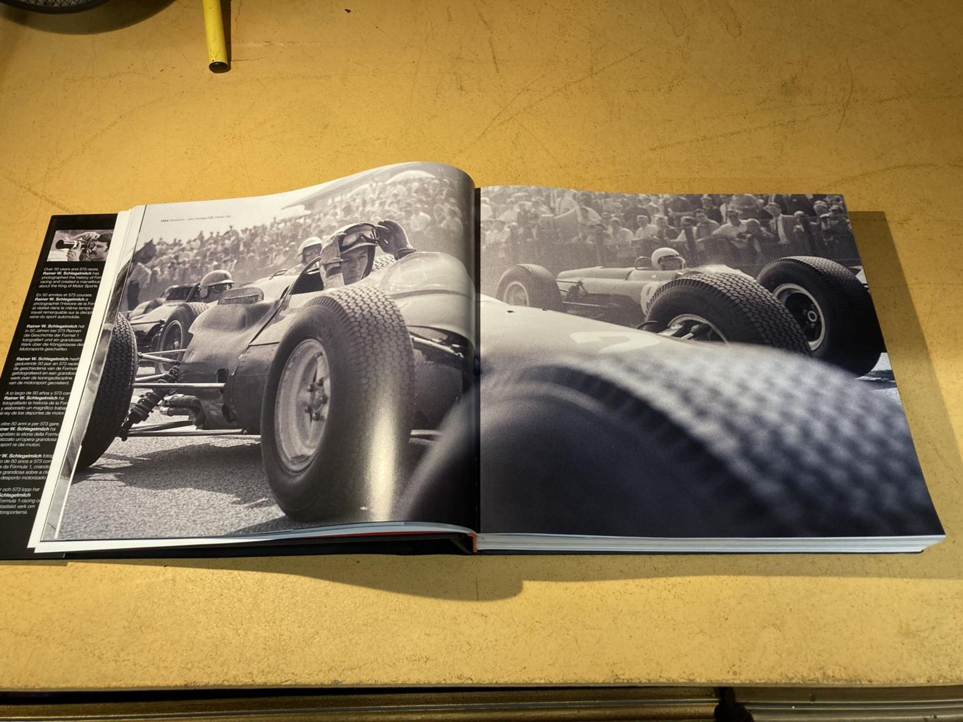 SCHLEGELMILCH 50 YEARS OF FORMULA 1 PHOTOGRAPHY (SPANISH AND ENGLISH EDITION) - 2012 FOLIO SIZED, - Image 3 of 3