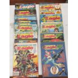 A LARGE COLLECTION OF APPROXIMATELY 53 EAGLE AND MASK, EAGLE AND EAGLE AND WILDCAT COMICS FROM