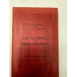 A COPY OF THE OCTAVIUS OF MINUCIUS FELIX BY J H FREESE, M.A.