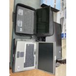 AN ASSORTMENT OF ELECTRICALS TO INCLUDE THREE LAPTOPS AND A SAMSUNG TELEVSION