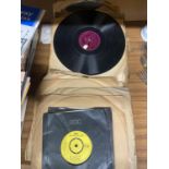 A COLLECTION OF 78RPM RECORDS ON THE HMV LABEL