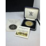 A BOXED COIN TO CELEBRATE THE CENTENARY OF THE OPENING OF THE MANCHESTER SHIP CANAL 1894 - 1994