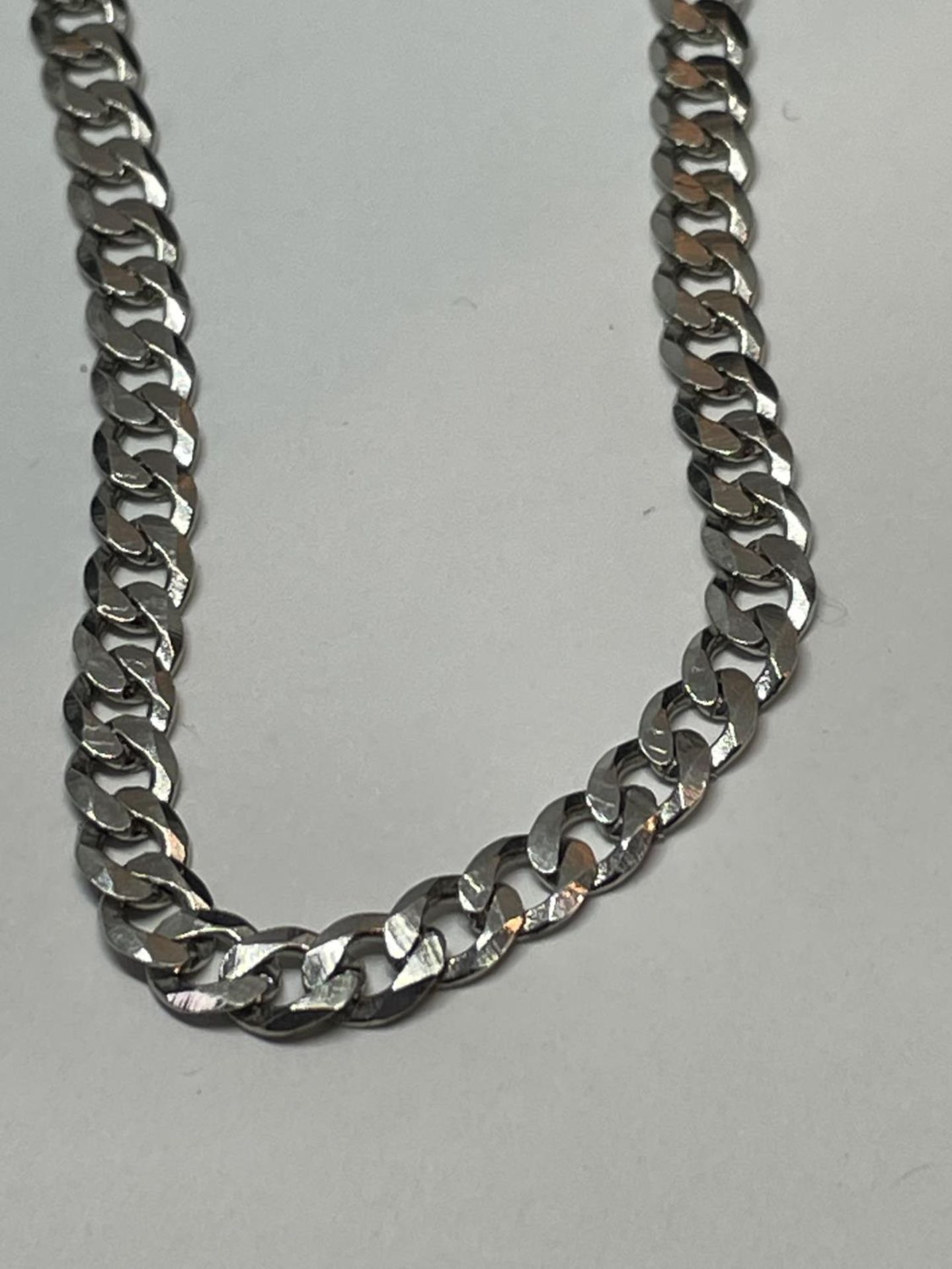 TWO MARKED SILVER NECKLACES - Image 3 of 3