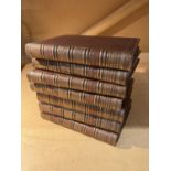 THE ANTIQUITIES OF ENGLAND AND WALES 7 VOLUME SET - FRANCIS GROSE - 1784 - 1787 PUBLISHED BY