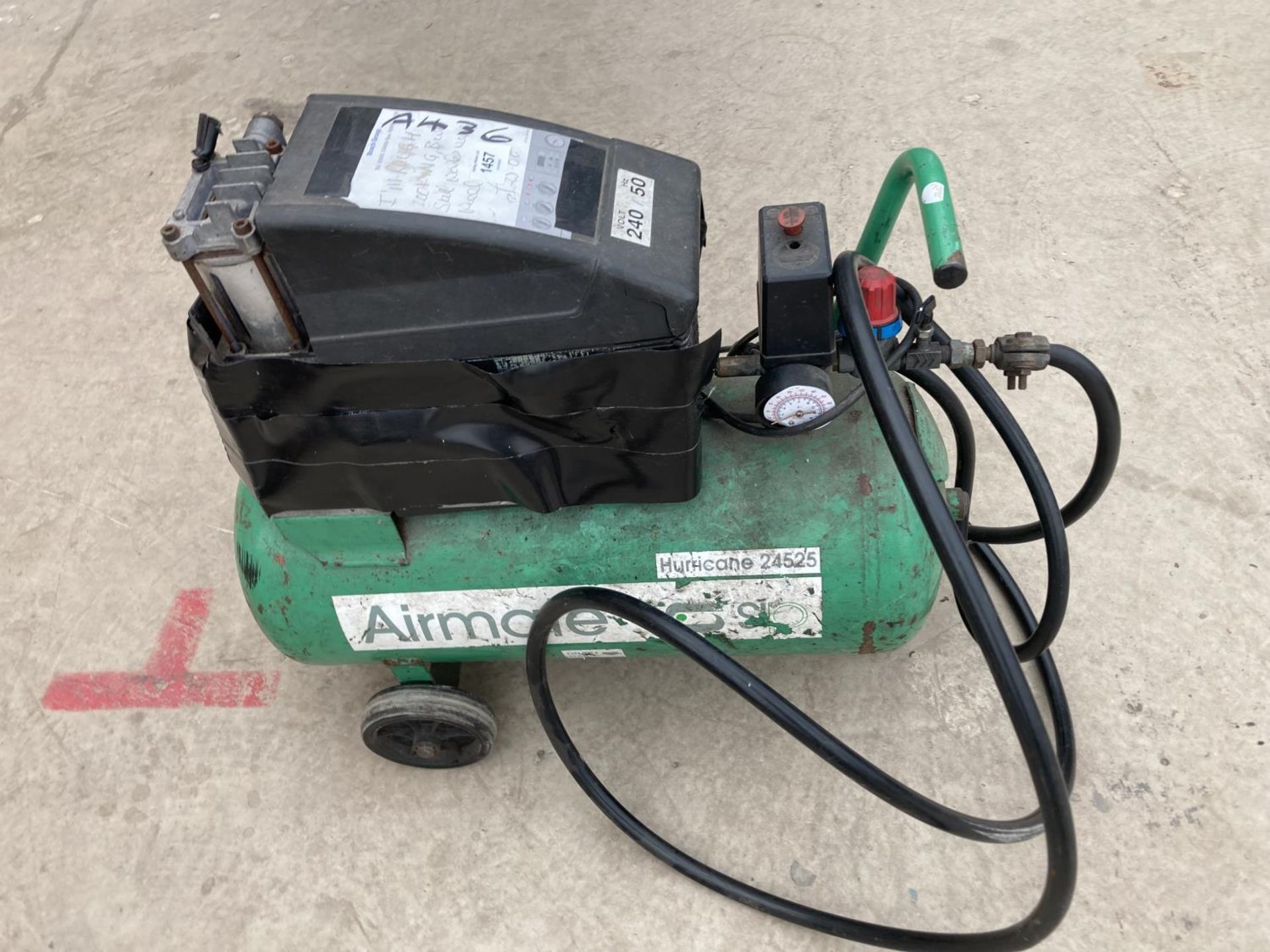 AN AIRMATE HURRICANE 24525 COMPRESSOR