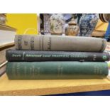 THREE FIRST EDITION SCIENCE RELATED BOOKS