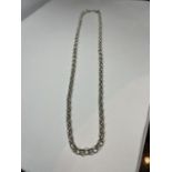 A MARKED SILVER BELCHER NECKLACE