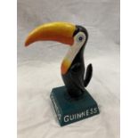 A CAST GUINNESS TOUCAN FIGURE