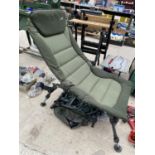 A CARP BED CHAIR AND FURTHER FISHING EQUIPMENT