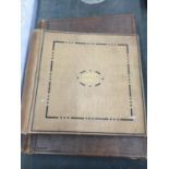 TWO VINTAGE CIGARETTE CARD ALBUMS AND A POST CARD ALBUM - THESE DO NOT CONTAIN ANY CARDS