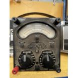 A VINTAGE UNIVERSAL AVOMETER MULTIMETER