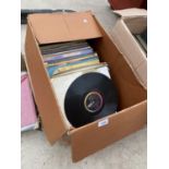 A LARGE ASSORTMENT OF VINTAGE LP RECORDS