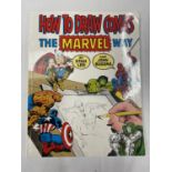 A COPY OF HOW TO DRAW COMICS THE MARVEL WAY BY STAN LEE AND JOHN BUSCEMA