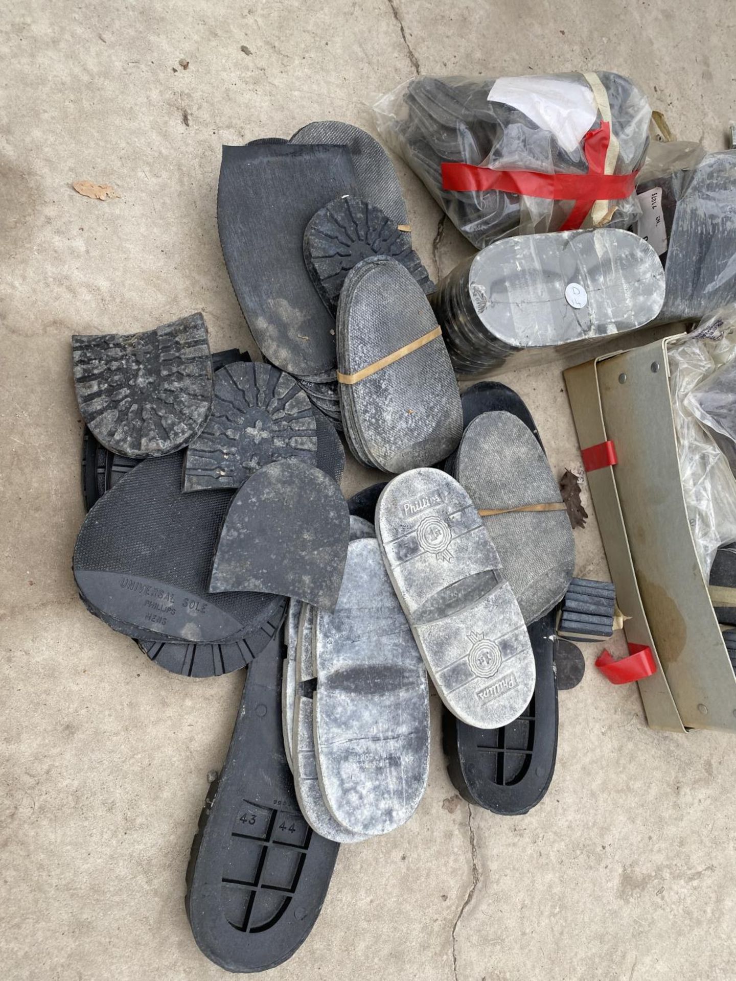 A LARGE ASSORTMENT OF SHOE SOLES AND BELT BUCKLES - Image 2 of 5