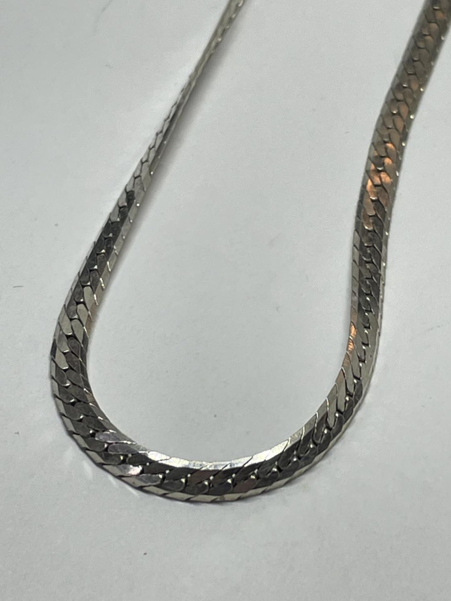 TWO MARKED SILVER NECKLACES - Image 2 of 3