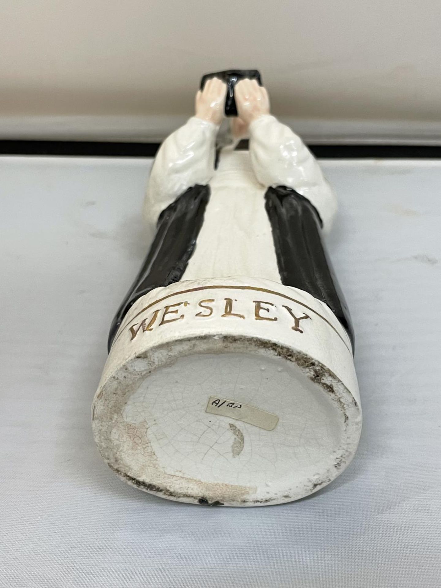 A STAFFORDSHIRE FIGURE OF JOHN WESLEY - Image 8 of 8