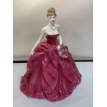 A LIMITED EDITION COALPORT FIGURINE GRAND FINALE 3581/7500 WITH A CERTIFICATE OF AUTHENTICITY