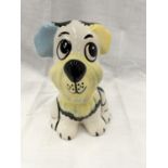 A HAND PAINTED AND SIGNED LORNA BAILEY WUF WUF DOG