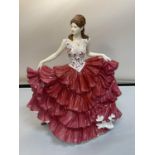 A LIMITED EDITION ROYAL DOULTON FIGURINE CORAL 408/4950 WITH CERTIFICATE OF AUTHENTICITY