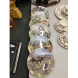 A SET OF SIX LIMITED EDITION WEDGWOOD 'COUNTRY CONNECTIONS