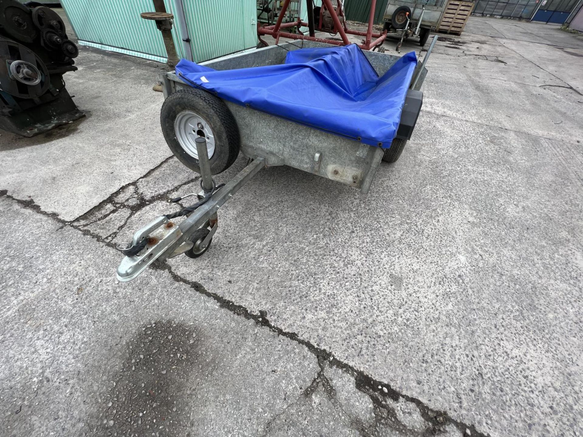 IFOR WILLIAMS P6 TRAILER WITH COVER NO VAT