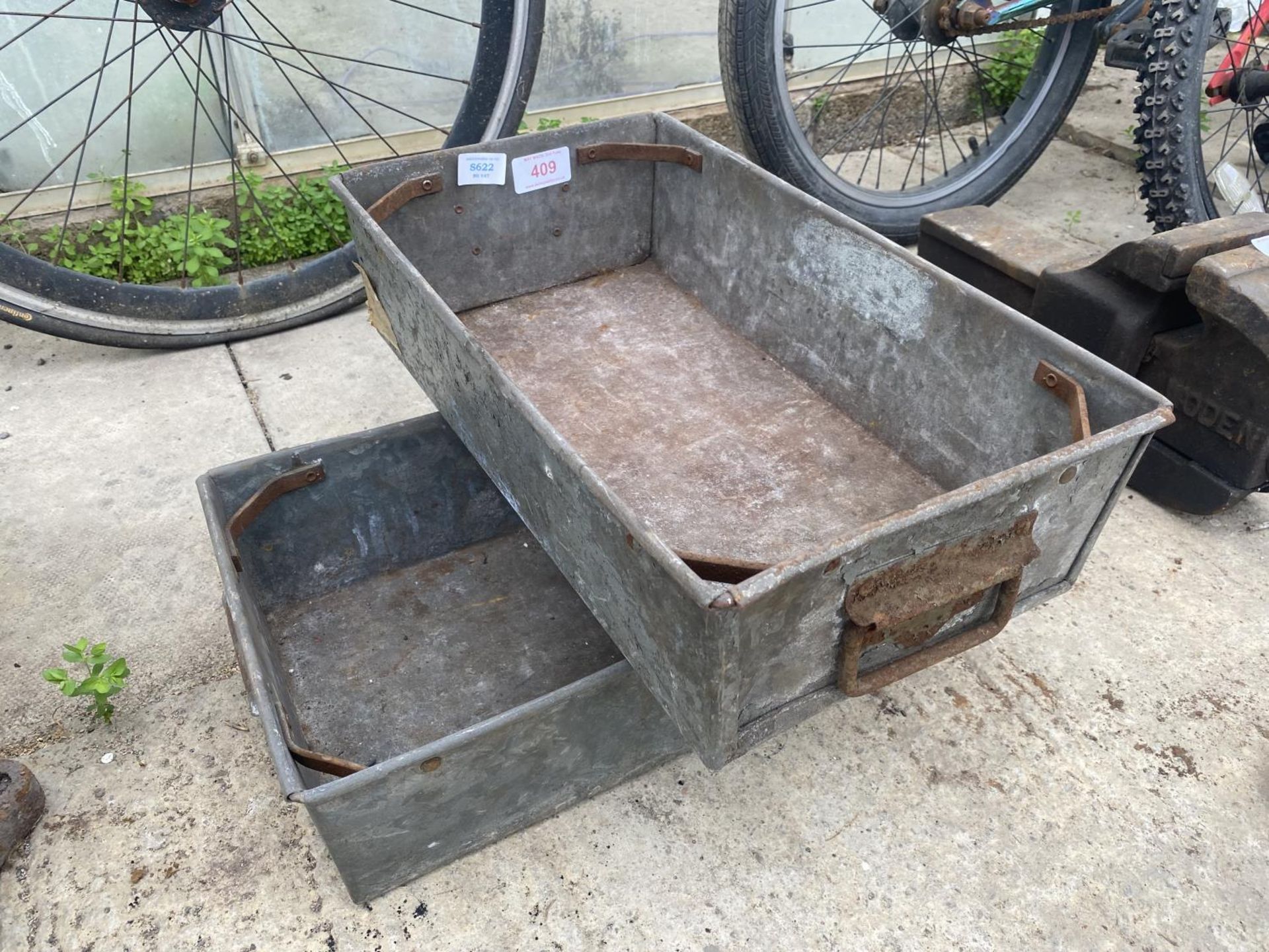 VINTAGE DRAWER PLANTERS X 2 NO VAT