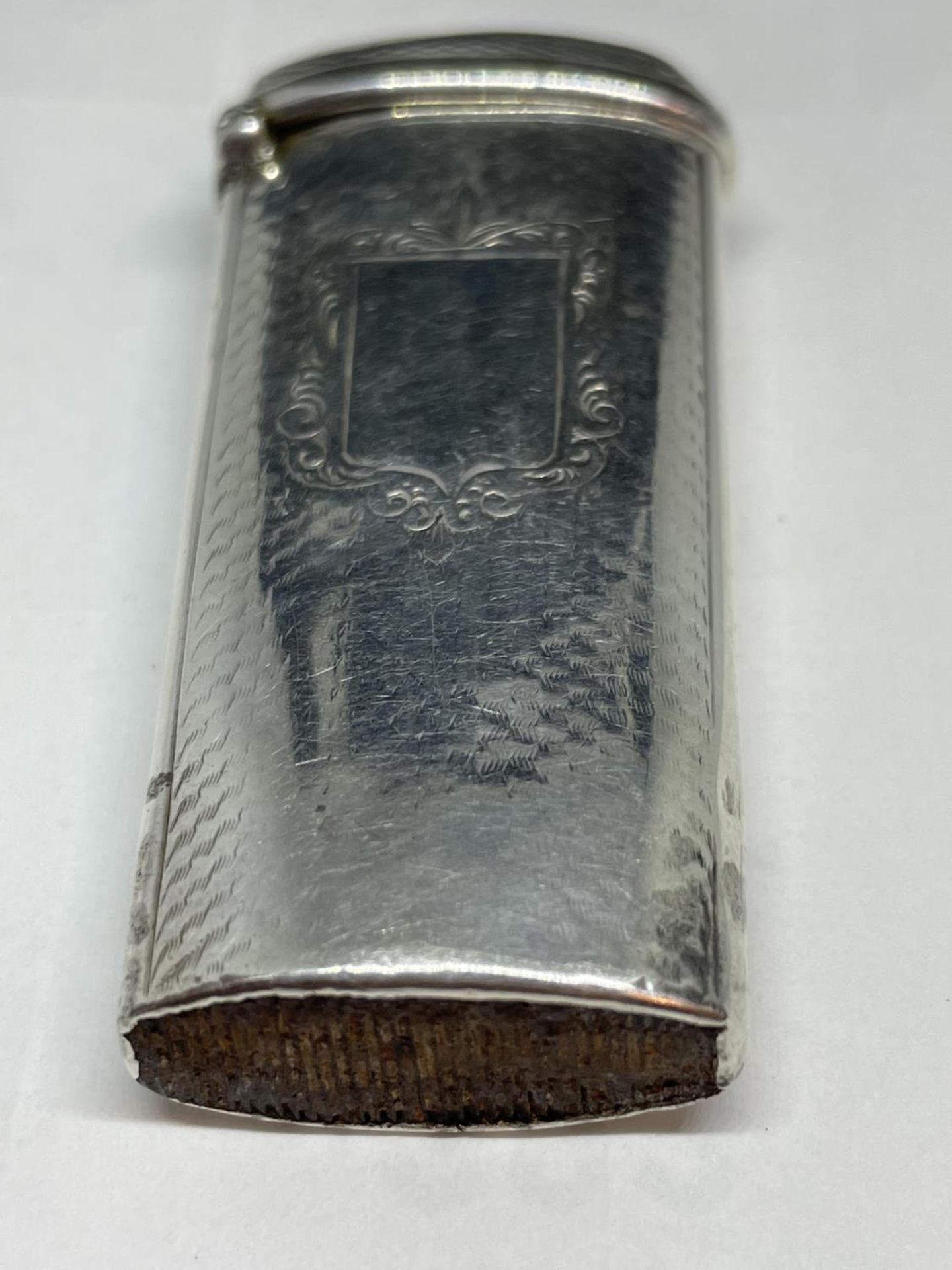 A SILVER VESTA CASE