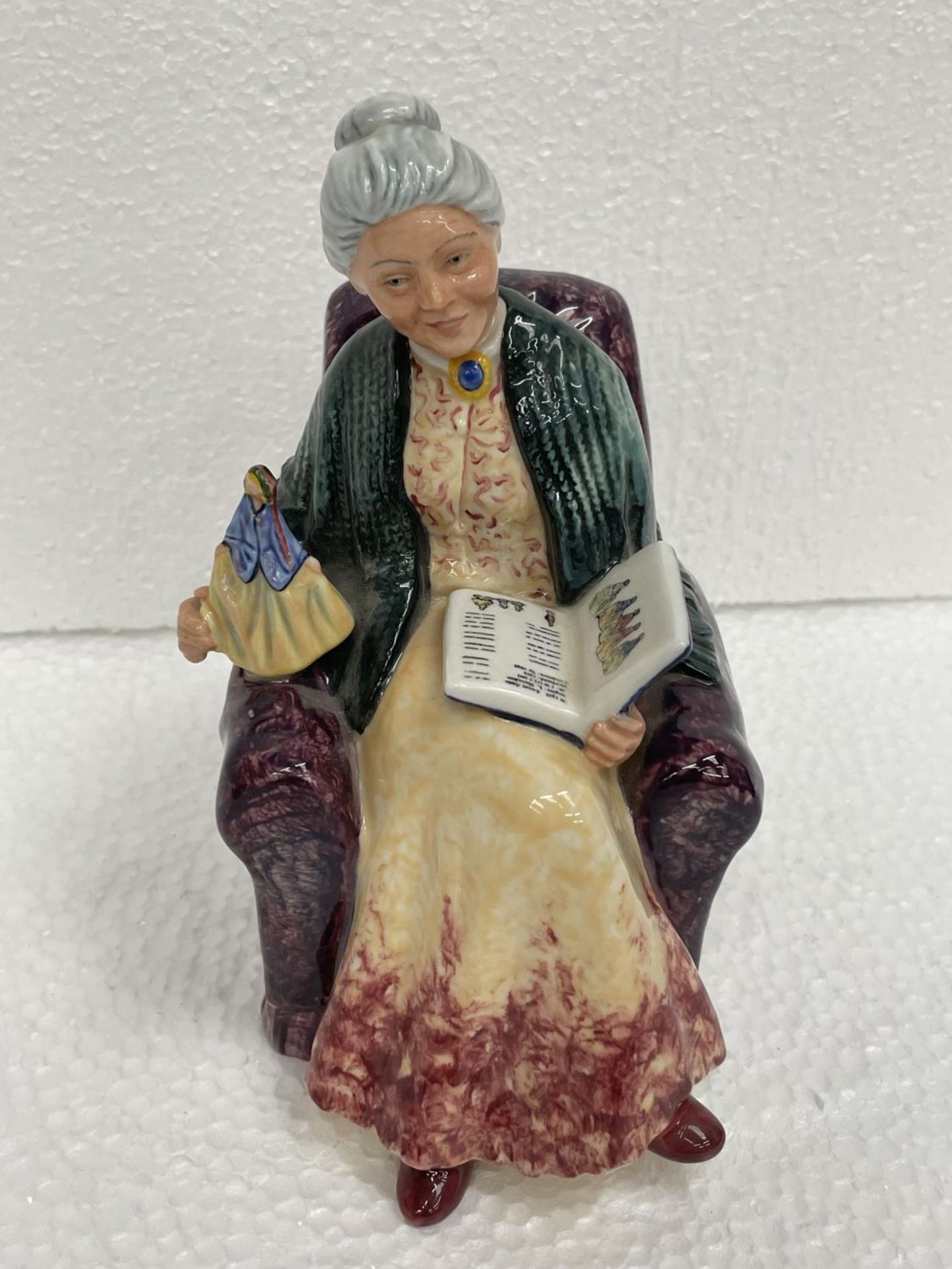 A ROYAL DOULTON FIGURE PRIZED POSSESSIONS HN2942 MADE EXCLUSIVELY FOR THE COLLECTORS CLUB