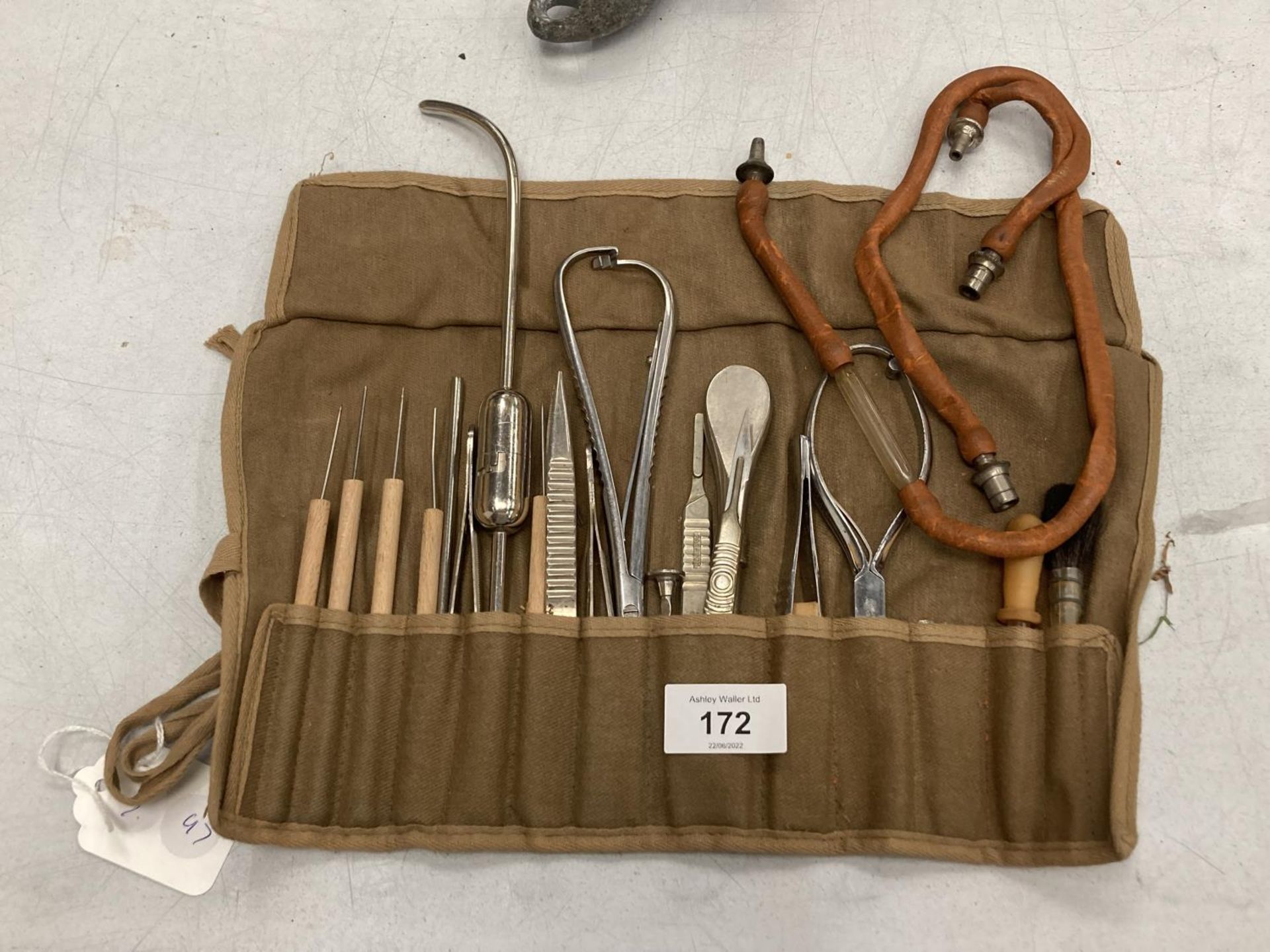 AN ARMY FIELD MEDICAL KIT