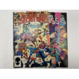 FOUR VINTAGE MARVEL SECRET WARS COMICS FROM THE 1980'S