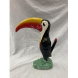 A LARGE 'GUINNESS' TOUCAN HEIGHT APPROX 41CM