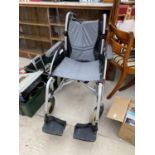 AN ORBIT FOLDING WHEEL CHAIR