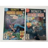 TWO VINTAGE DC HAUNTED HOUSE COMICS FROM THE 1980'S