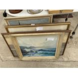 VARIOUS FRAMED PRINTS AND PICTURES