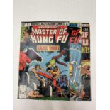THREE VINTAGE MARVEL MASTER OF KUNG FU COMICS FROM THE 1980'S