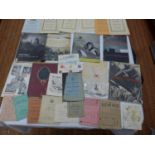 A COLLECTION OF WORLD WAR II EPHEMERA TO INCLUDE RAF AND RATION BOOKS ETC