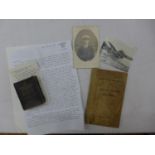 A COLLECTION OF EPHEMERA RELATING TO FLIGHT LIEUTENANT CLIFFORD (BROTHER OF CAPTAIN RML CLIFFORD) OF