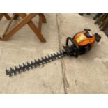 A HECKENSCHERE PETROL ENGINE HEDGE TRIMMER