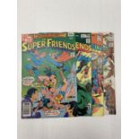 FOUR VINTAGE DC SUPER FRIENDS COMICS FROM THE 1980'S