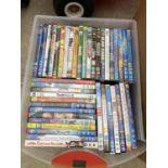 A LARGE COLLECTION OF ASSORTED DVDS