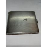 A MARKED SILVER CIGARETTE CASE