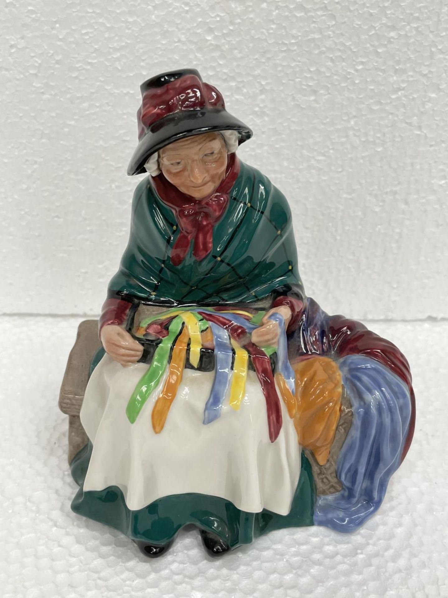 A ROYAL DOULTON FIGURE SILKS AND RIBBONS HN2017