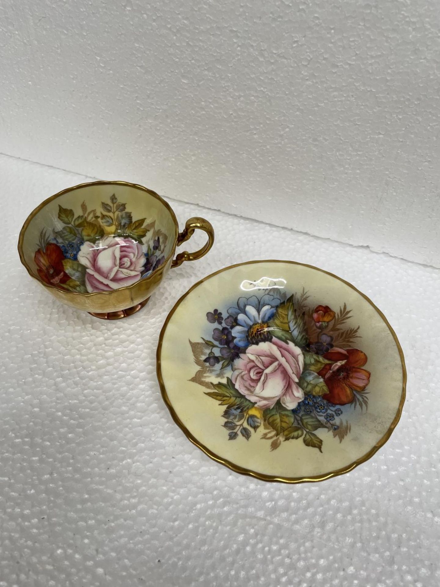 AN AYNSLEY J A BAILEY CABINET CUP AND SAUCER - Image 2 of 5