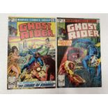 TWO VINTAGE MARVEL GHOST RIDER COMICS FROM THE 1980'S