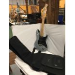 A WESTFIELD E1000 ELECTRIC GUITAR MODIFIED WITH FENDER STRATOCASTER NECK AND SUPER 500 PICK UPS WITH