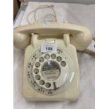 A CREAM VINTAGE BRITISH TELECOM DIAL TELEPHONE