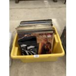 AN ASSORTMENT OF LP RECORDS