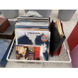 AN ASSORTMENT OF LP RECORDS