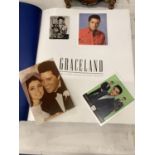 AN ELVIS PRESLEY BOOK AND SEVERAL ELVIS PRESLEY VINTAGE PHOTOS