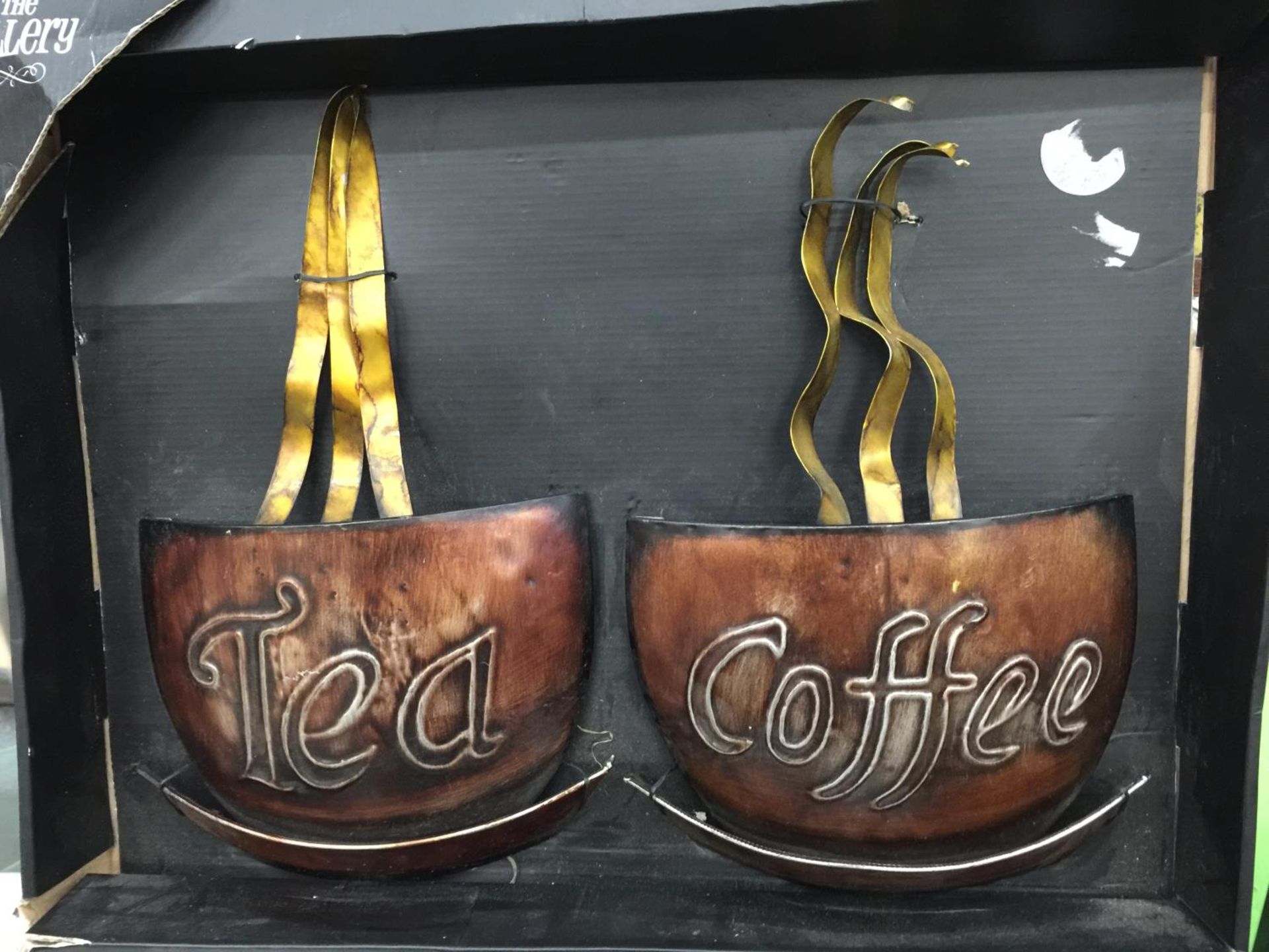 TEA AND COFFEE METAL WALL ART